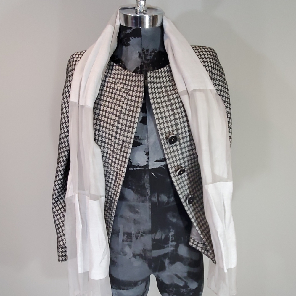Giorgio Armani Borgo 21 blazer jacket scarf 44 Eur